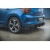 Накладки сплиттеры боковые на задний бампер на Volkswagen Polo VI GTI